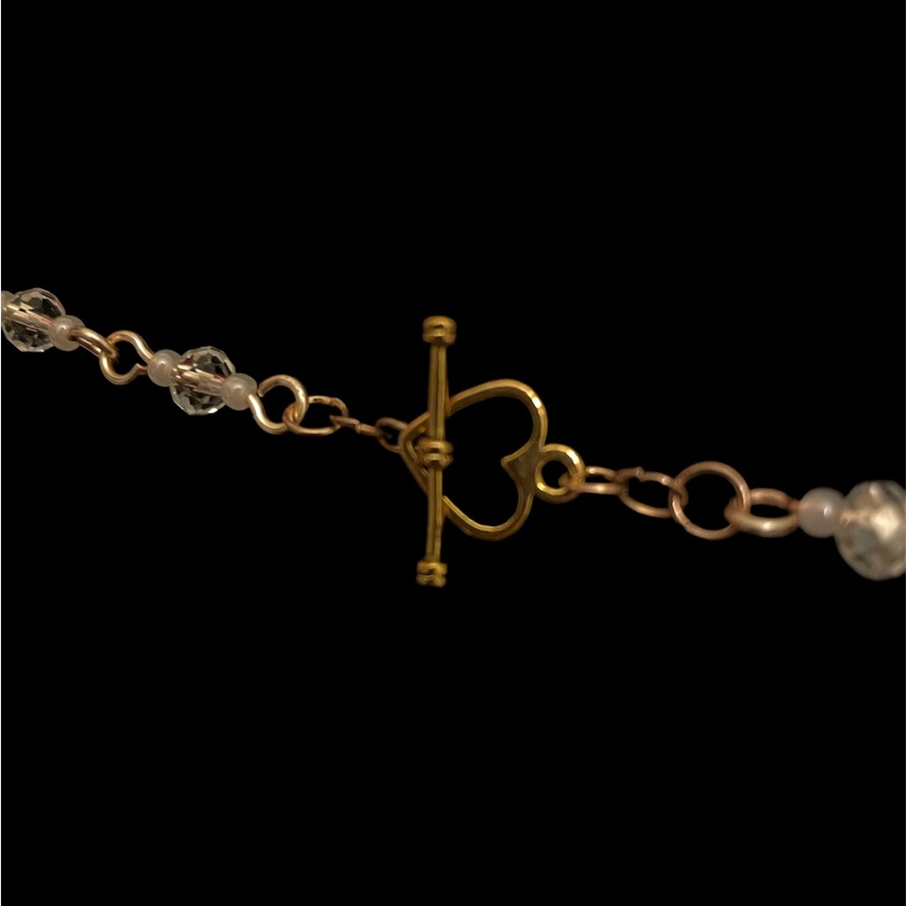 2/27/23-  wire wrapped clear quartz necklace - Picture 2 of 4